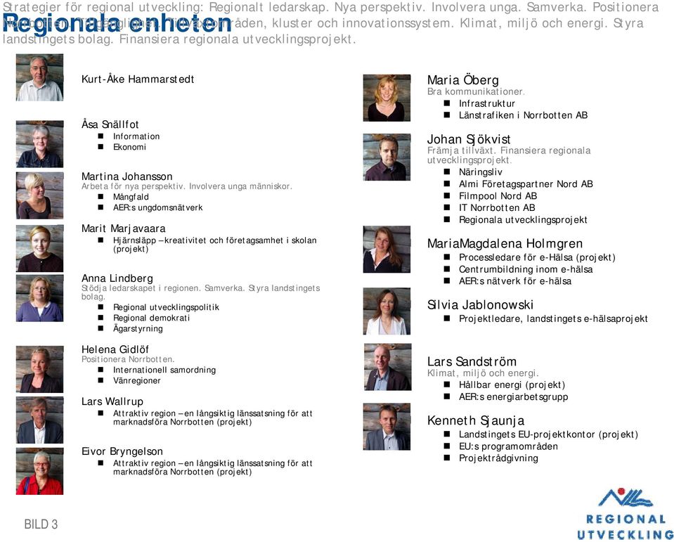 Kurt-Åke Hammarstedt Åsa Snällfot Information Ekonomi Martina Johansson Arbeta för nya perspektiv. Involvera unga människor.