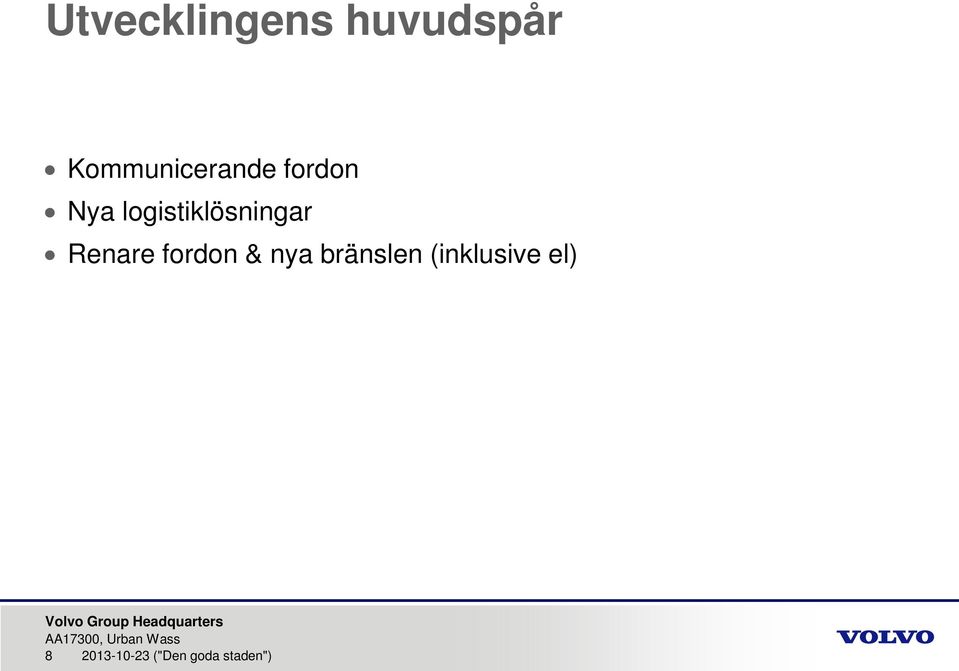 logistiklösningar Renare fordon &