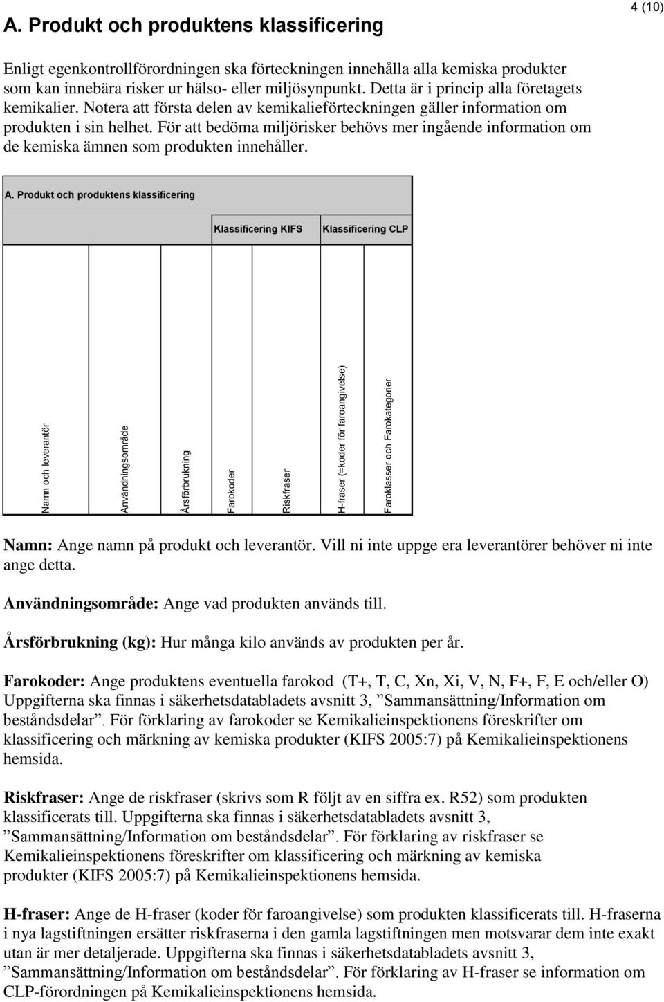 För att bedöma miljörisker behövs mer ingående information om de kemiska ämnen som produkten innehåller. A.