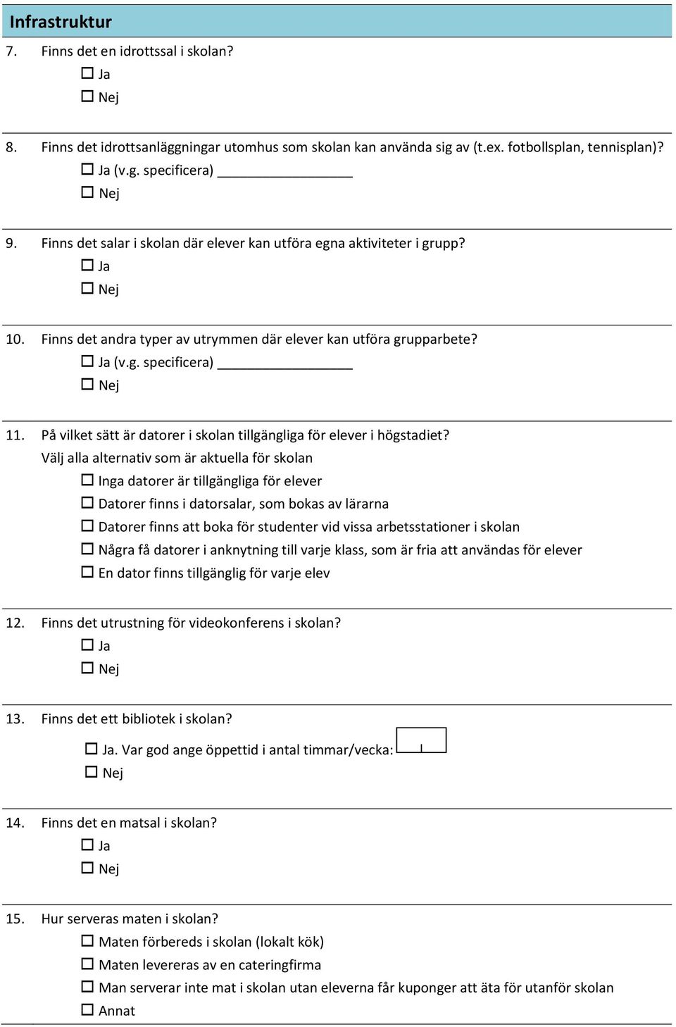 På vilket sätt är datorer i skolan tillgängliga för elever i högstadiet?
