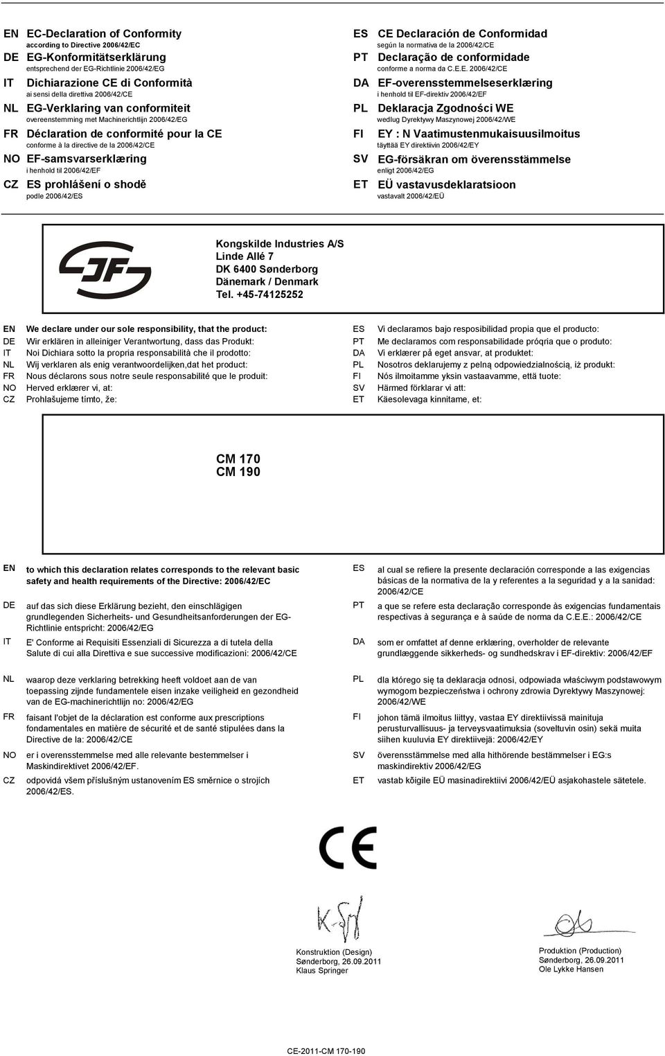-Richtlinie 2006/42/EG