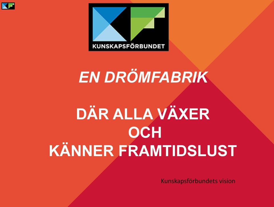 KÄNNER FRAMTIDSLUST