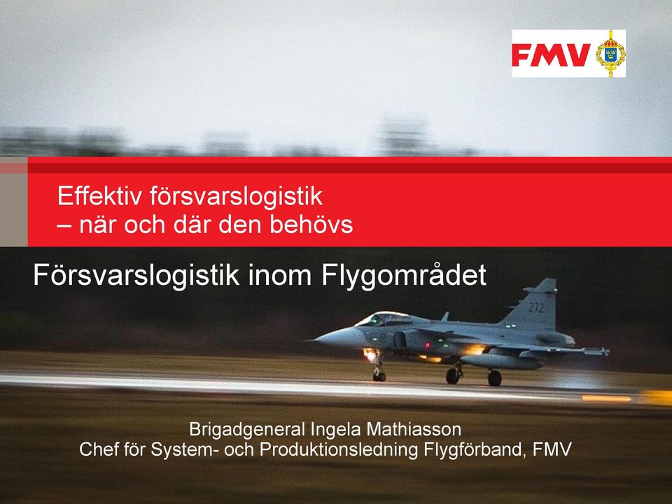 Brigadgeneral Ingela Mathiasson Chef för