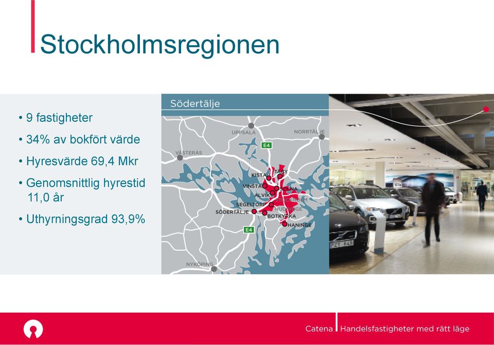 värde Hyresvärde 69,4 Mkr