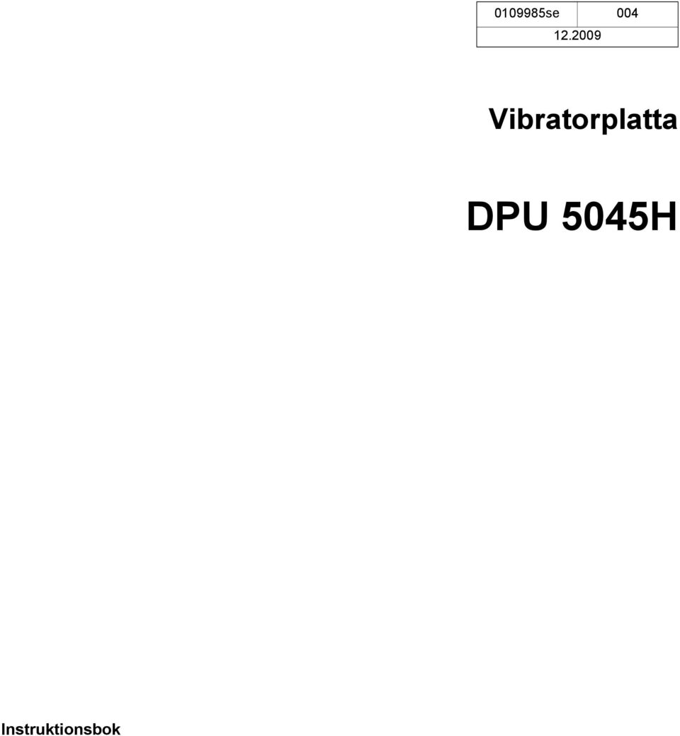 Vibratorplatta