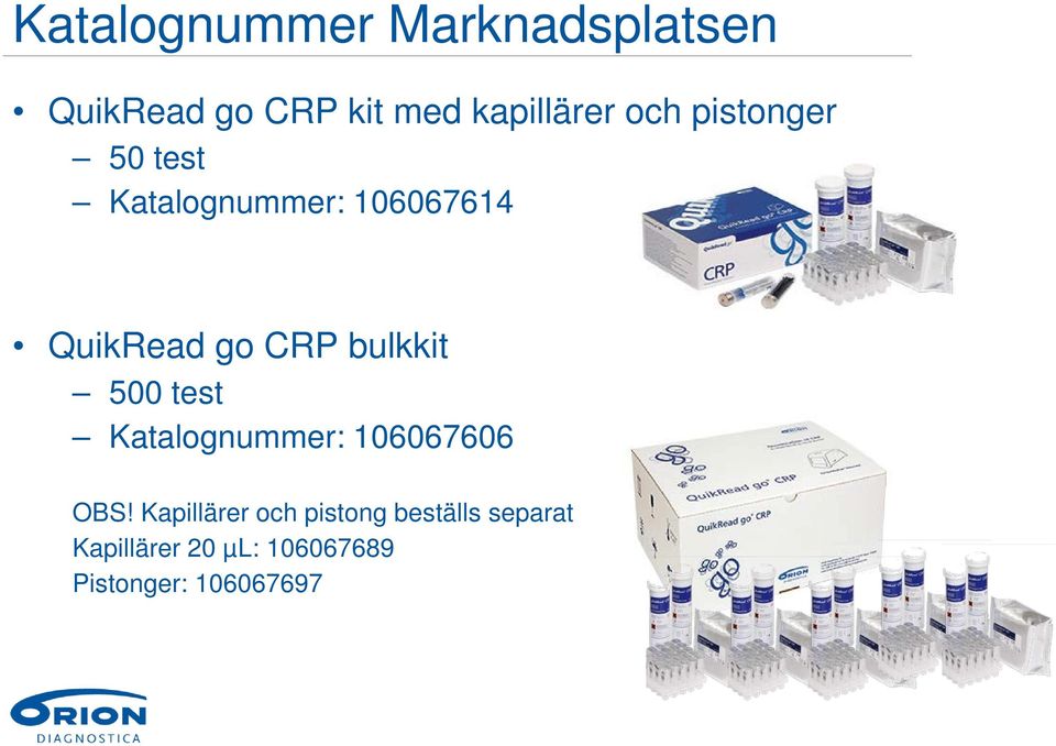 bulkkit 500 test Katalognummer: 106067606 OBS!