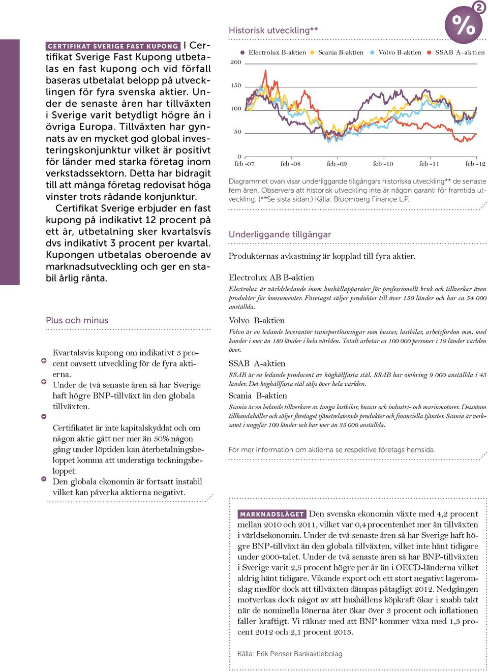 Tillväxten har gynnats av en mycket god global investeringskonjunktur vilket är positivt för länder med starka företag inom verkstadssektorn.