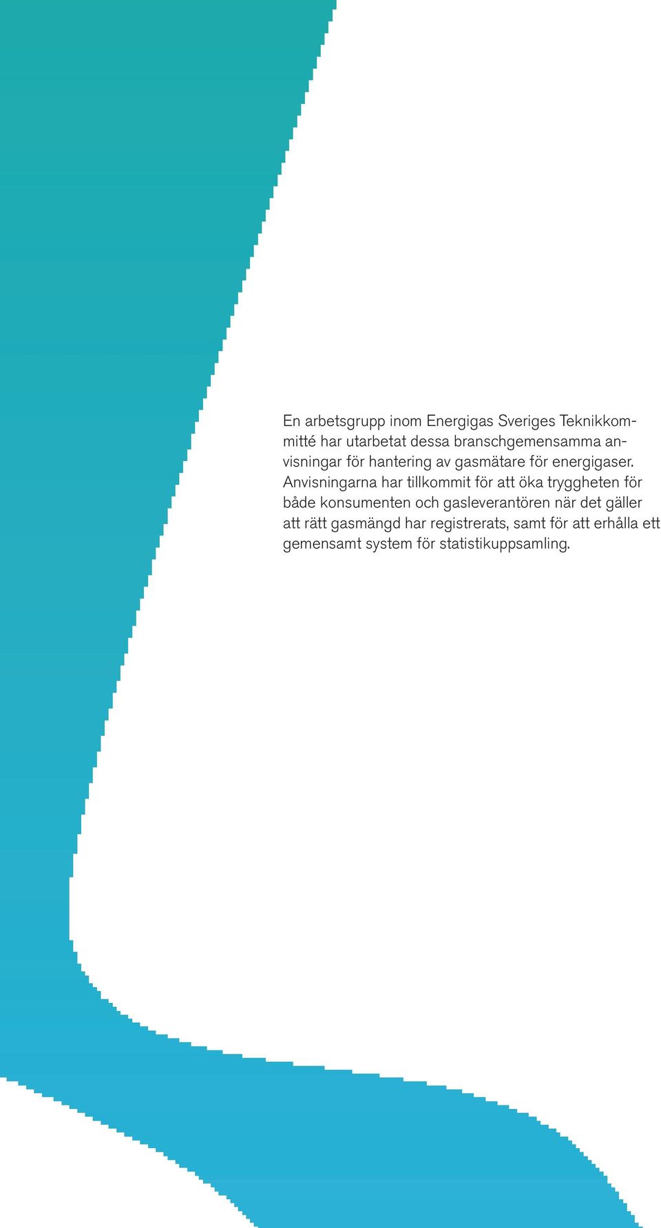 Anvisningarna har tillkommit för att öka tryggheten för både konsumenten och gasleverantören när