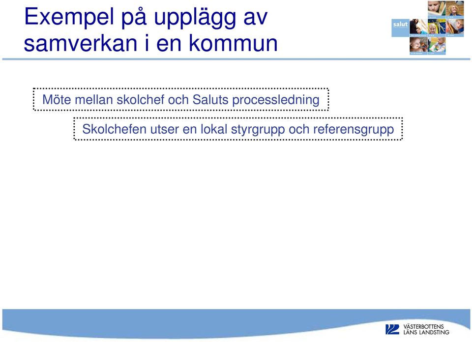 Saluts processledning Skolchefen