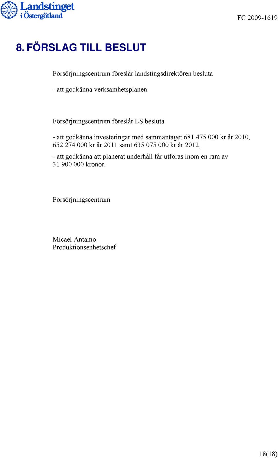 verksamhetsplanen.