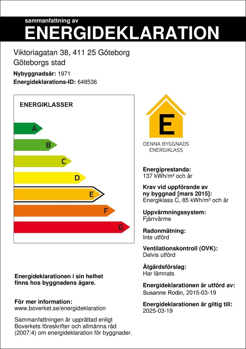 sin helhet finns hos byggnadens ägare. För mer information: www.boverket.