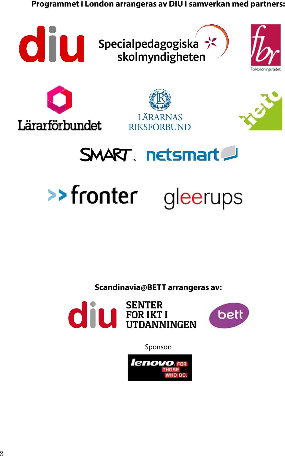 samverkan med partners: