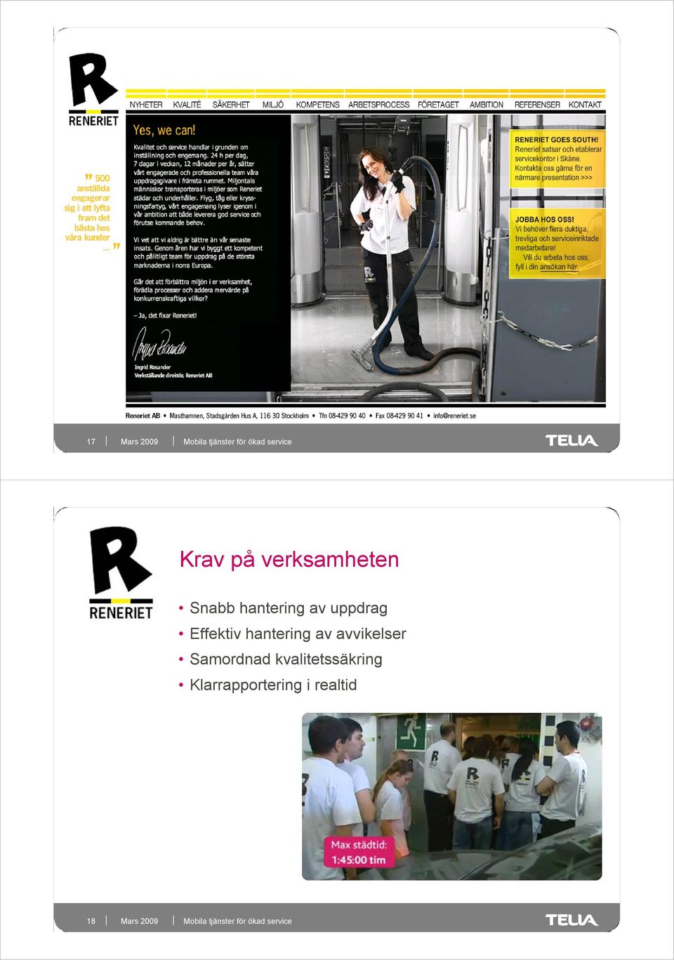 av avvikelser Samordnad