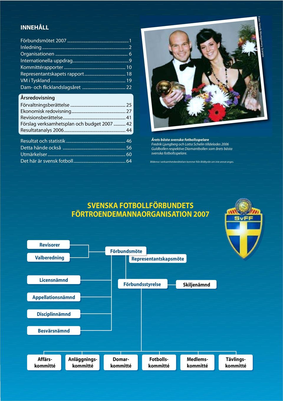 .. 42 Resultatanalys 2006... 44 Resultat och statistik... 46 Detta hände också... 56 Utmärkelser... 60 Det här är svensk fotboll.