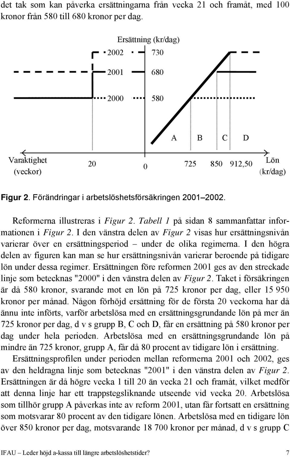 Reformerna illustreras i Figur 2. Tabell 1 på sidan 8 sammanfattar informationen i Figur 2.