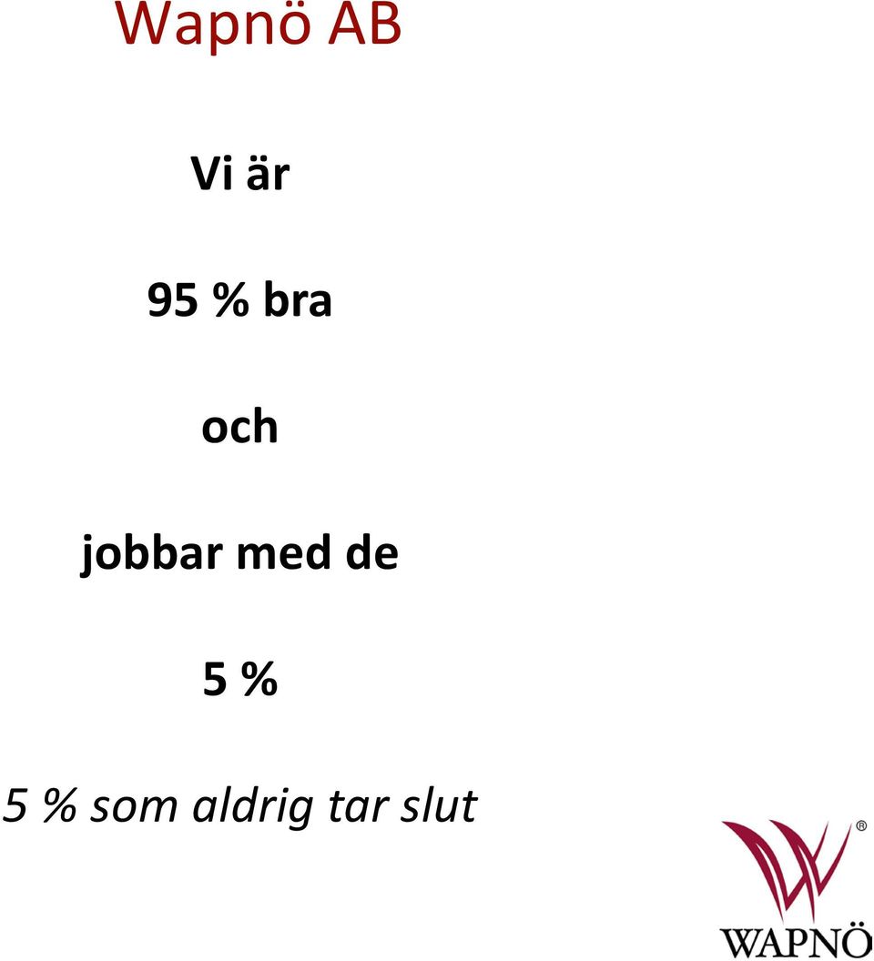 med de 5 % 5 %