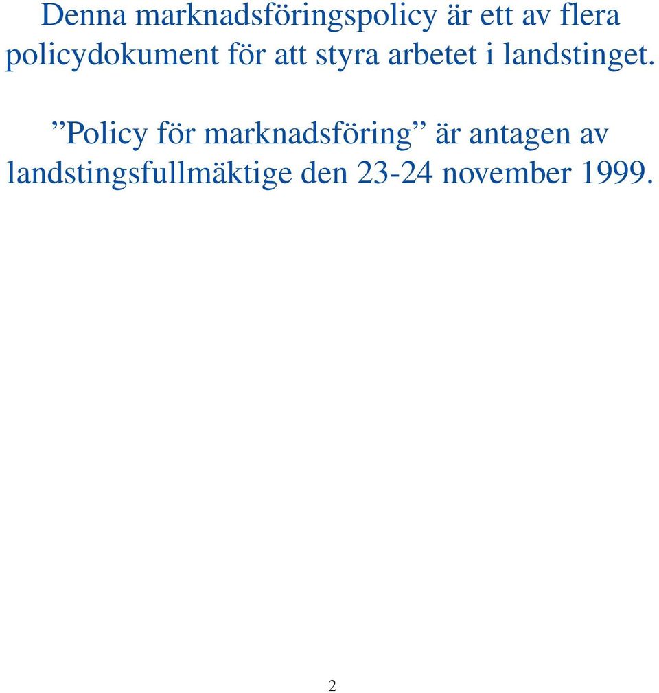 landstinget.