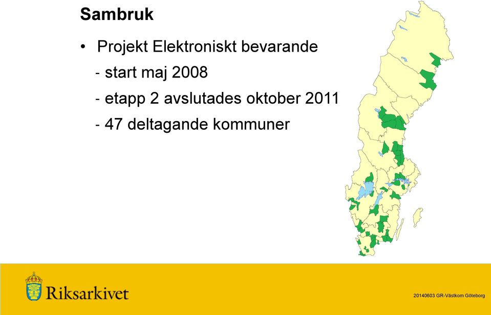 Totalt 7 arbetsgrupper med nästan 100 deltagare har arbetat med olika uppgifter.