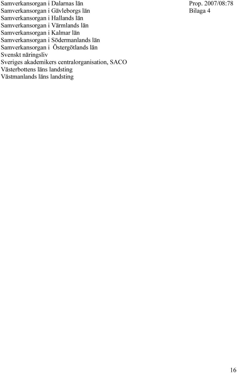 i Södermanlands län Samverkansorgan i Östergötlands län Svenskt näringsliv Sveriges