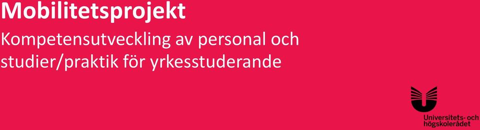 personal och