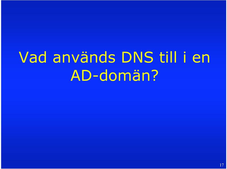 DNS till