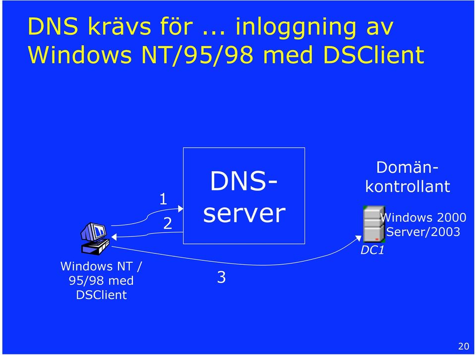 DSClient Windows NT / 95/98 med