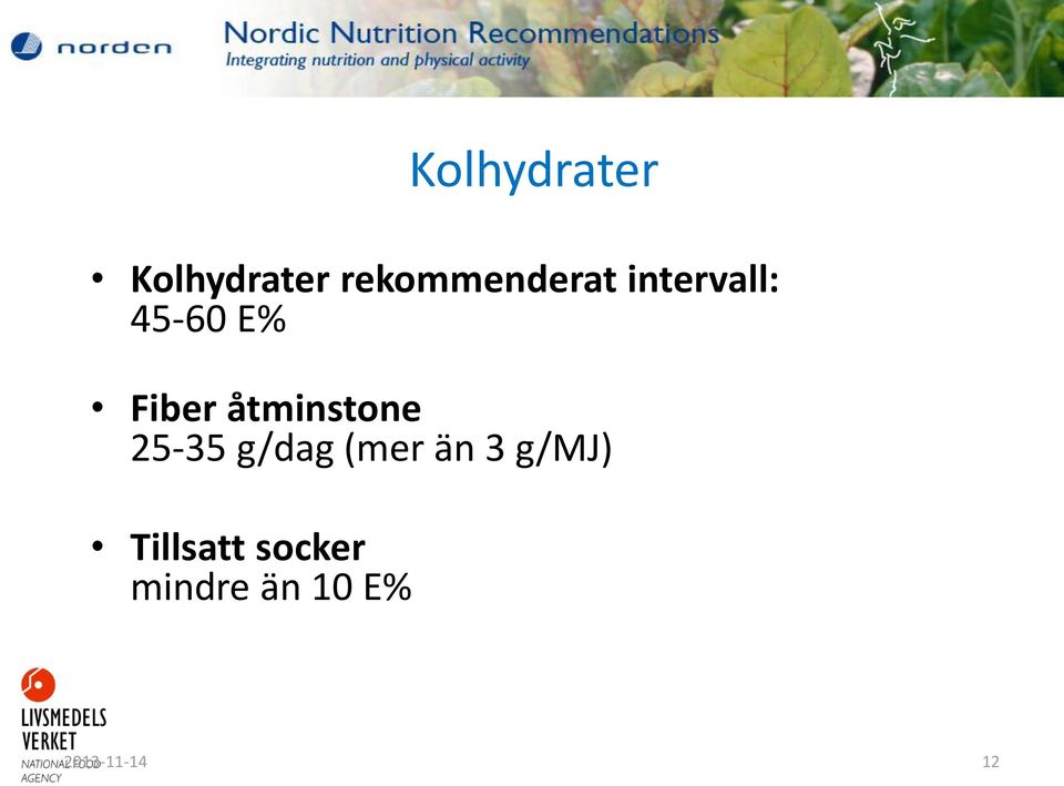 g/dag (mer än 3 g/mj) Tillsatt