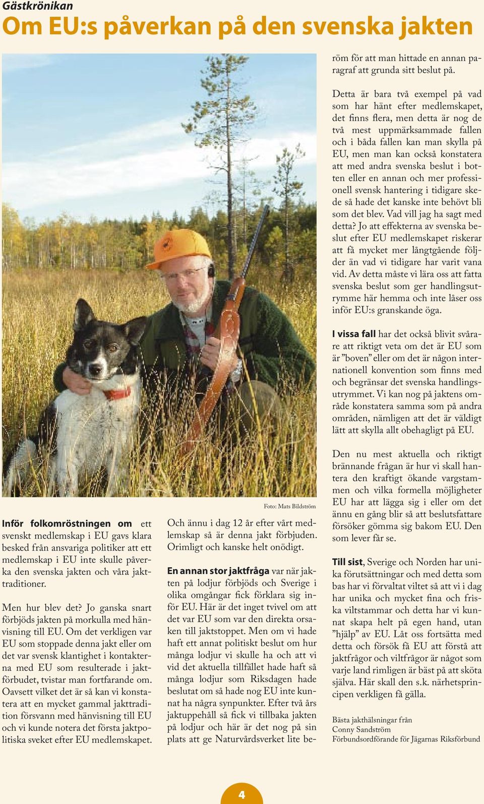 konstatera att med andra svenska beslut i botten eller en annan och mer professionell svensk hantering i tidigare skede så hade det kanske inte behövt bli som det blev. Vad vill jag ha sagt med detta?