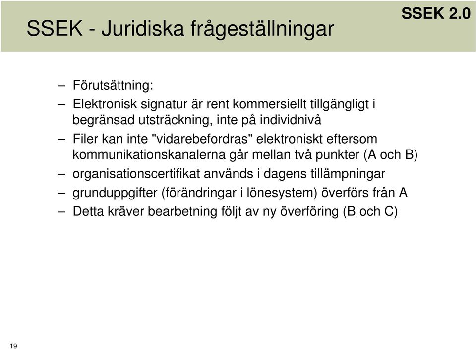 kommunikationskanalerna går mellan två punkter (A och B) organisationscertifikat används i dagens