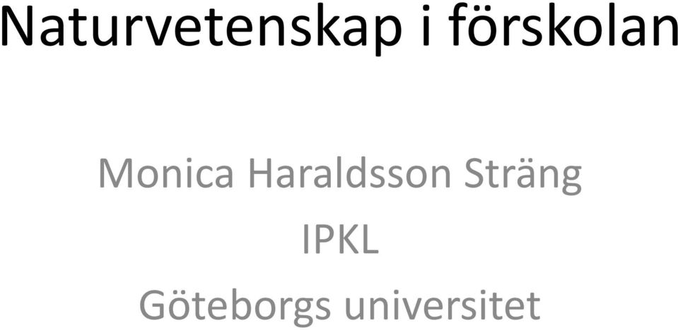 Haraldsson Sträng