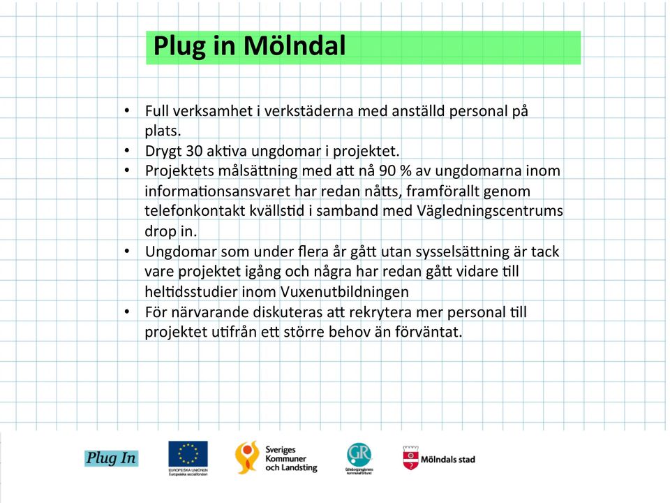 samband med Vägledningscentrums drop in.