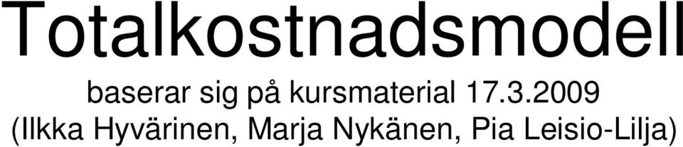 kursmaterial 17.3.