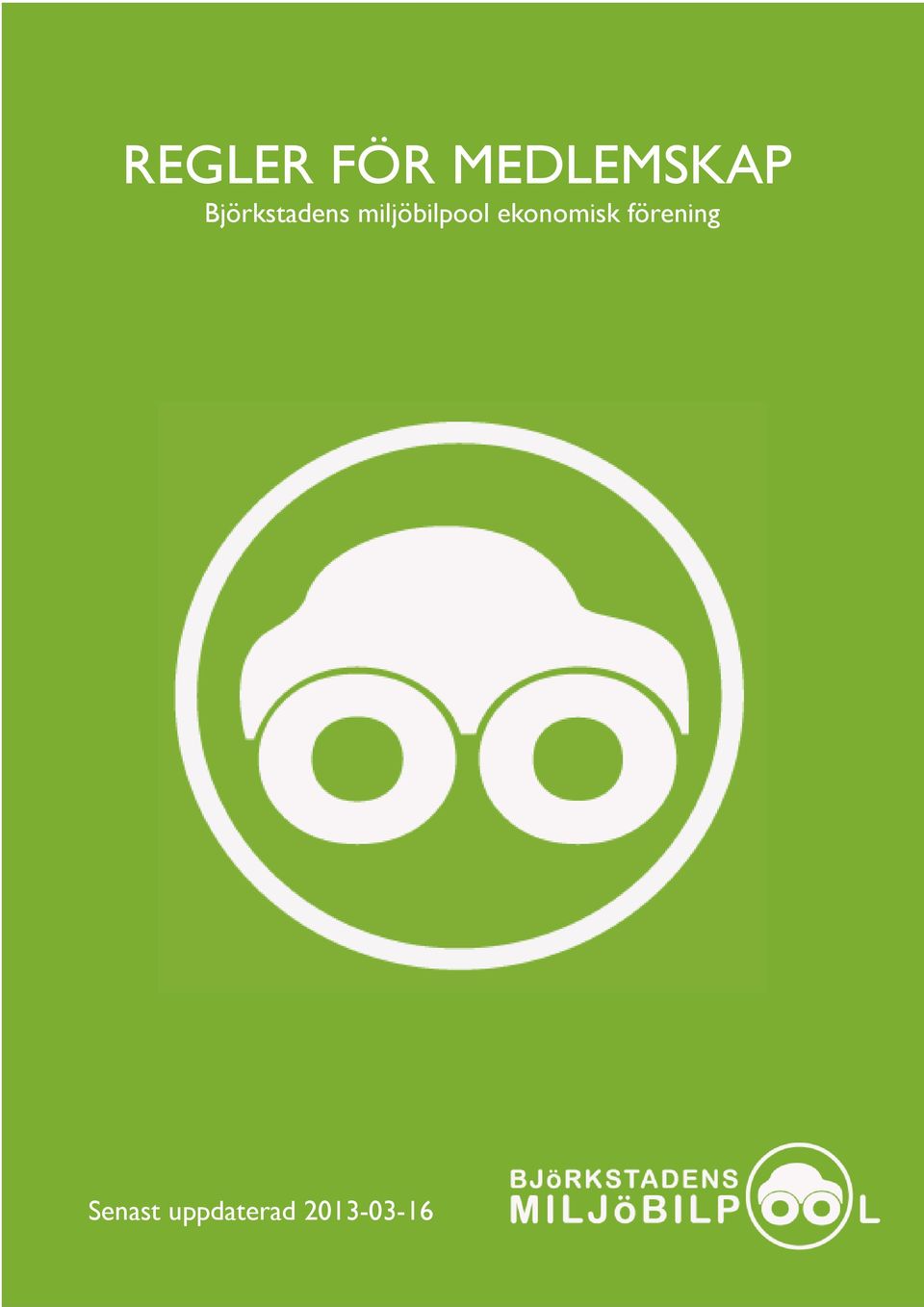 bilpool ekonomisk fo