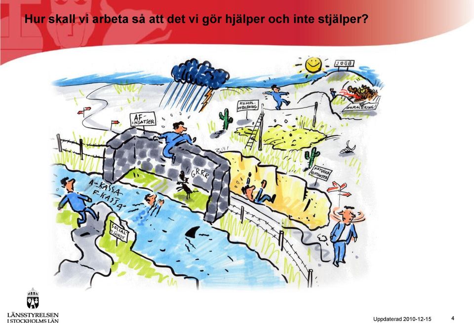 hjälper och inte