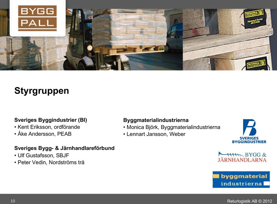 Björk, Byggmaterialindustrierna Lennart Jansson, Weber Sveriges