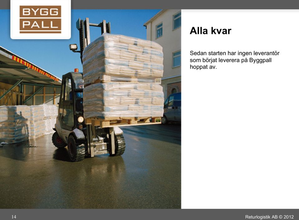 leverantör som börjat