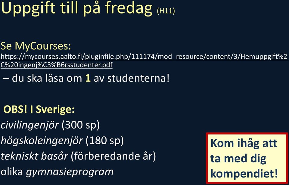 pdf du ska läsa om 1 av studenterna! OBS!