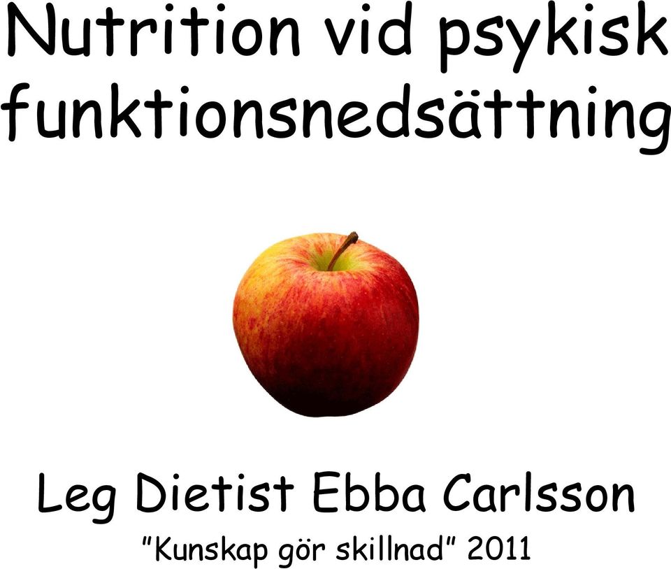 Leg Dietist Ebba