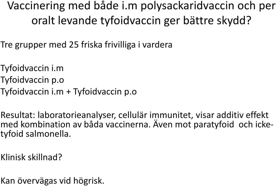 m + Tyfoidvaccin p.
