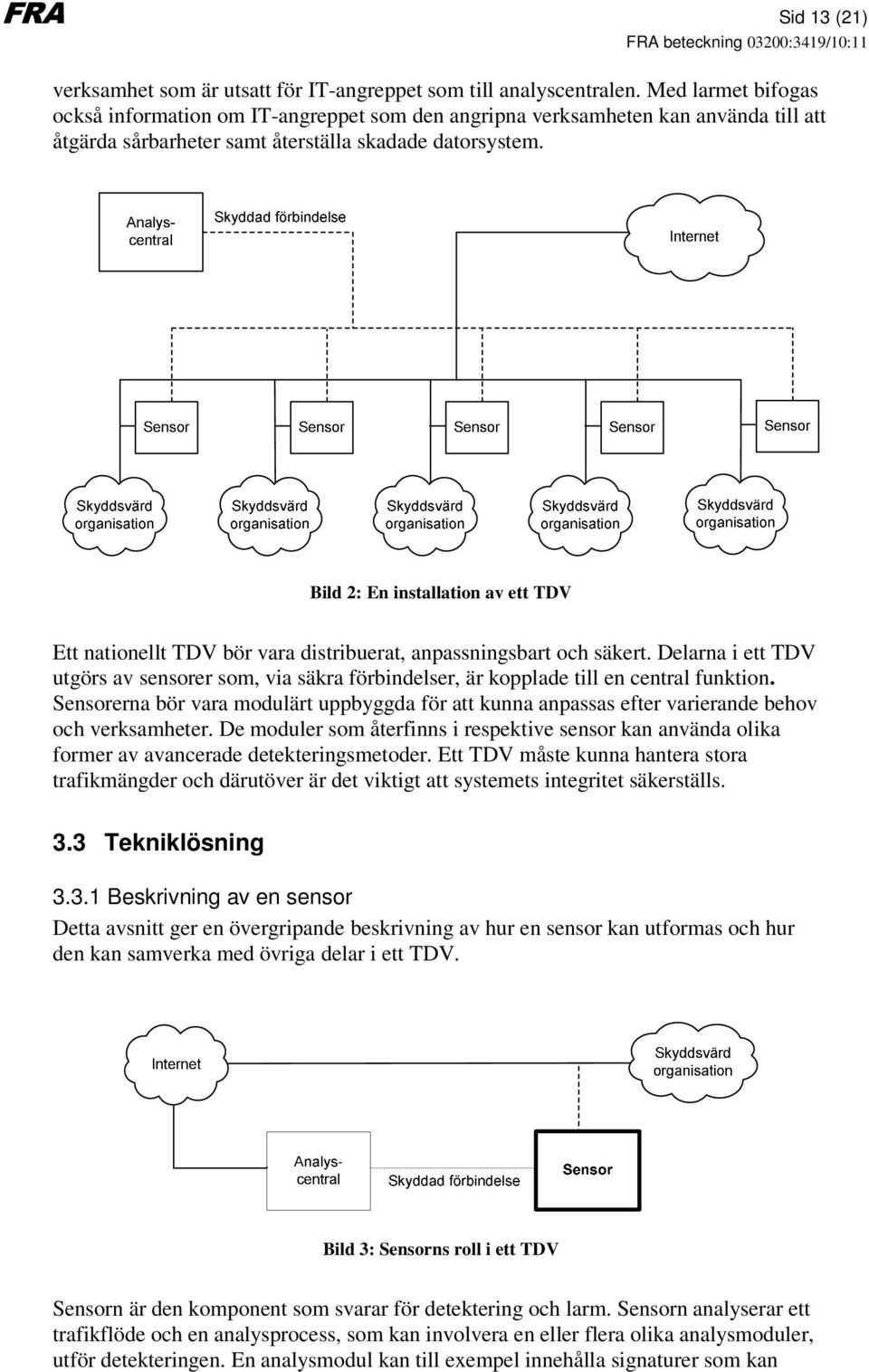 Bild 2: En installation av ett TDV Ett nationellt TDV bör vara distribuerat, anpassningsbart och säkert.