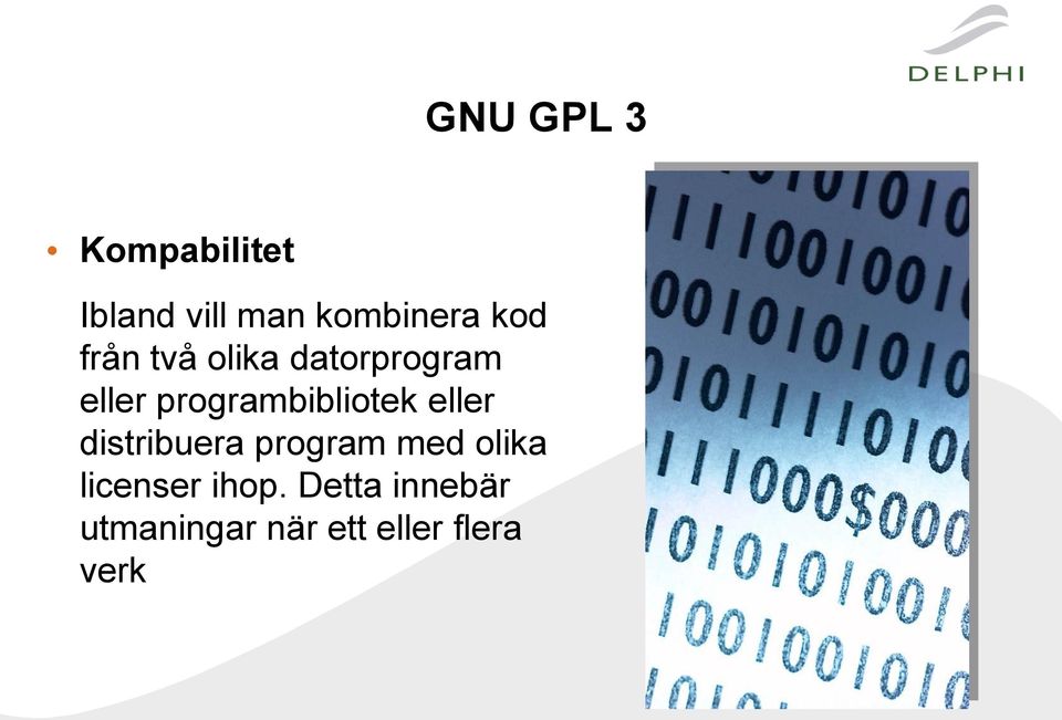 programbibliotek eller distribuera program med