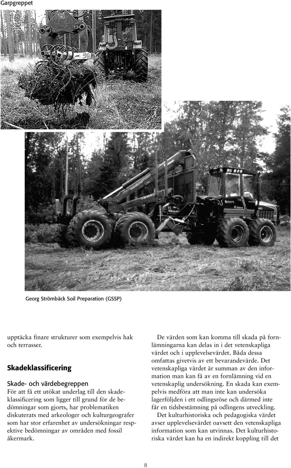 Det vetenskapliga värdet är summan av den information man kan få av en fornlämning vid en vetenskaplig undersökning.
