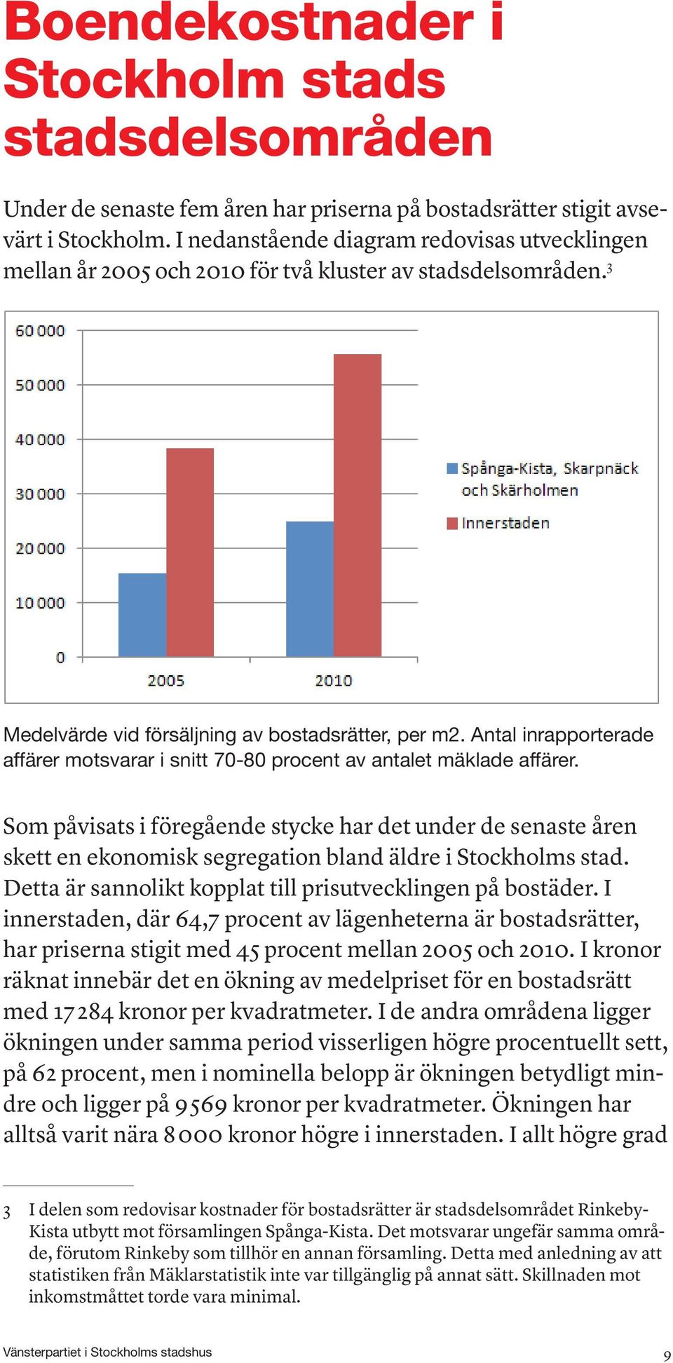 Antal inrapporterade affärer motsvarar i snitt 70-80 procent av antalet mäklade affärer.