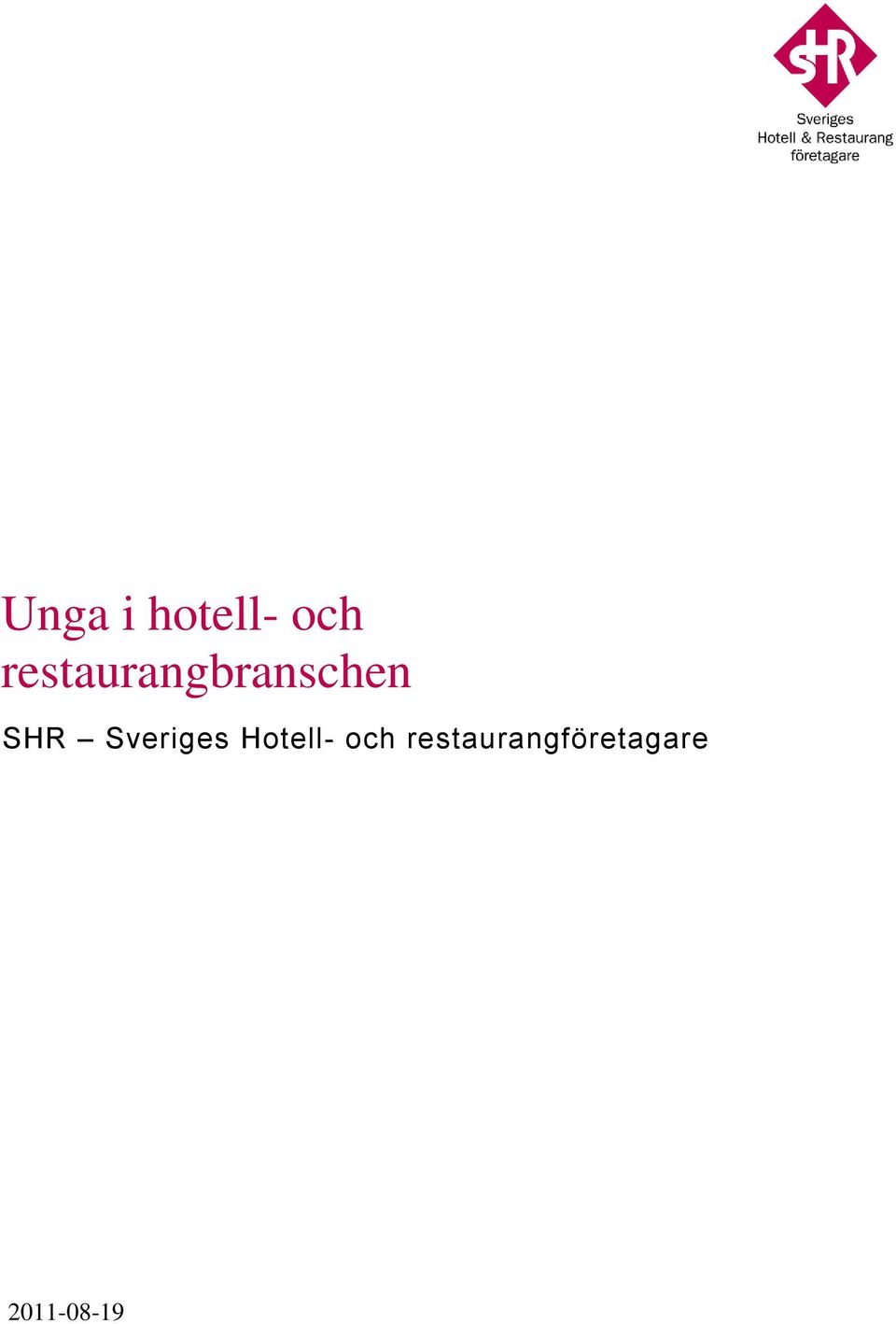 Sveriges Hotell- och