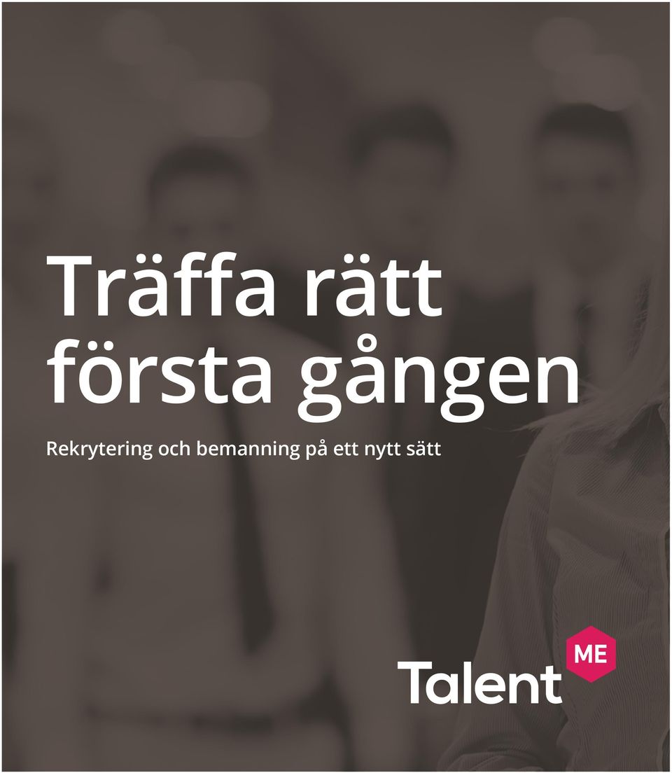 och bemanning på ett