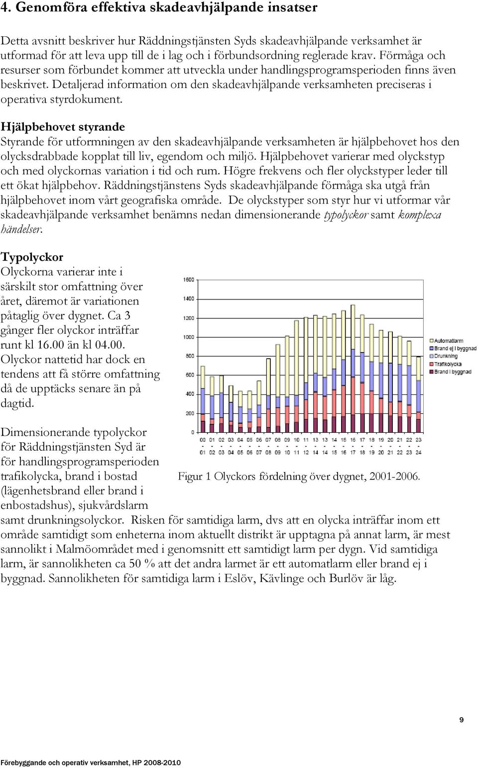 Detaljerad information om den skadeavhjälpande verksamheten preciseras i operativa styrdokument.