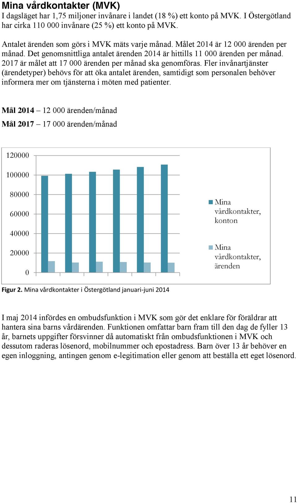 2017 är målet att 17 000 ärenden per månad ska genomföras.