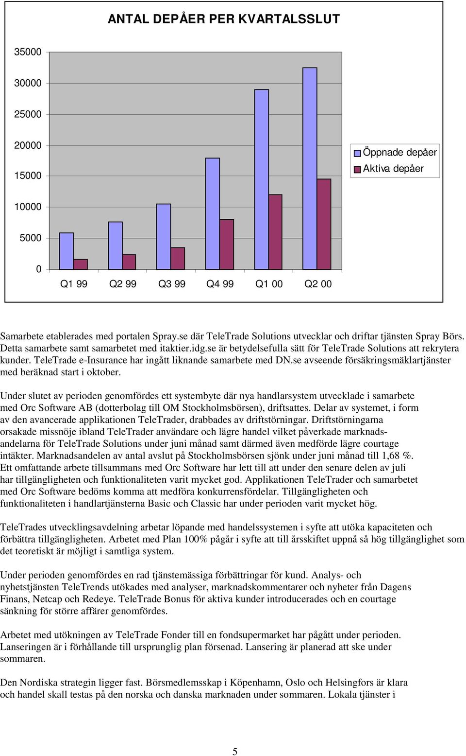 TeleTrade e-insurance har ingått liknande samarbete med DN.se avseende försäkringsmäklartjänster med beräknad start i oktober.