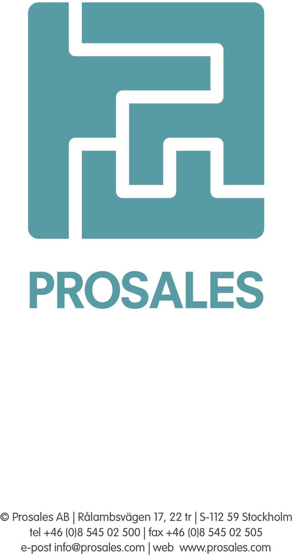 02 500 fax +46 (0)8 545 02 505