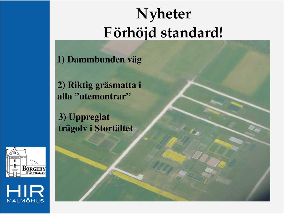 gräsmatta i alla utemontrar